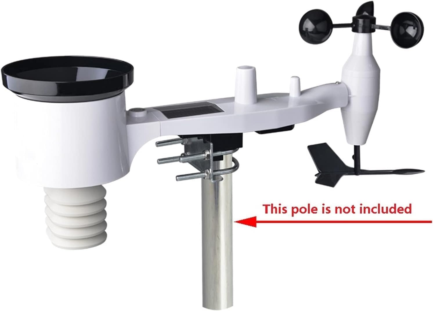 Professional Precise WiFi Weather Station, Multifunctional Internet Wireless Weather Station with Outdoor Sensor