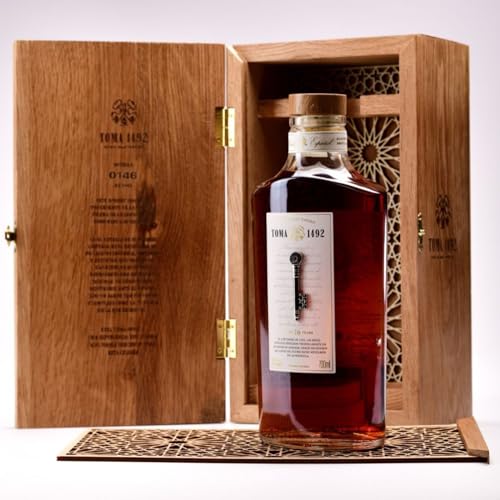 Whisky Puro de Malta 16 Años – TOMA 1492 Single Malt Español | Envejecido en Barricas Pedro Ximénez | Whisky Premium Edición Limitada