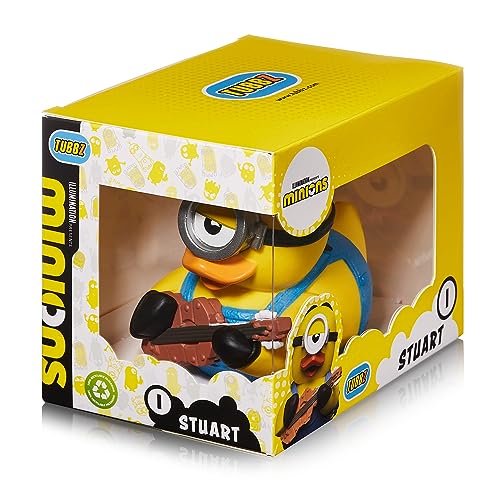 TUBBZ Boxed Edition Minions Stuart Collectible Vinyl Rubber Duck Figure, Official Despicable Me 4 Minions Merchandise, TV - Image 2