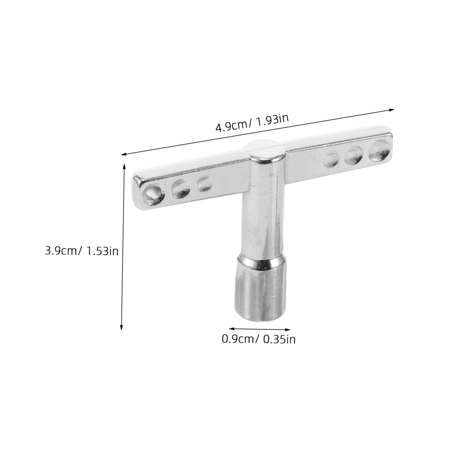 Toddmomy 5Pcs Drum Tuning Key Quick Release Drum Head Adjuster Durable Drum Tools for Percussionists and Drummers Essential Drum Accessories for All Drum