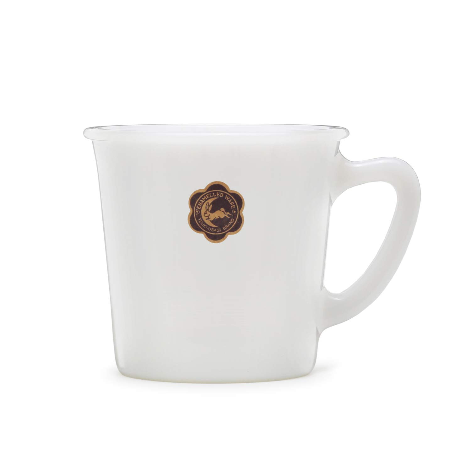Amazon.co.jp: 月兎印 ツキウサギジルシ ミルクガラス コーヒーカップ 