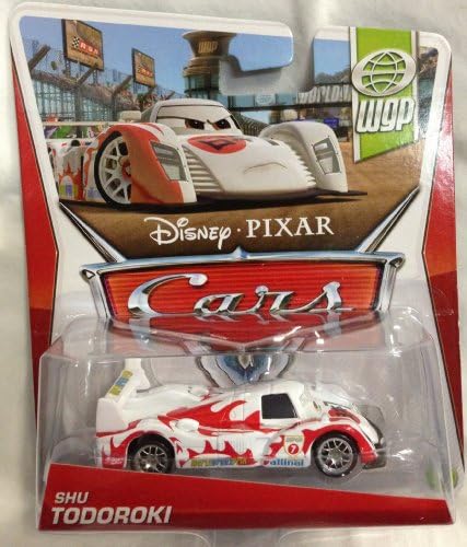 Amazon Com Disney Pixar Cars 13 Wgp World Grand Prix Die Cast Shu Todoroki 12 17 1 55 Scale Toys Games