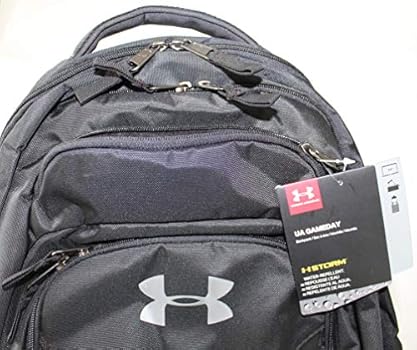 【値下げ】UNDER ARMOUR 1316573 001 BLACK Under Armour UA Game Day Backpack Black/Silver 1316573-001