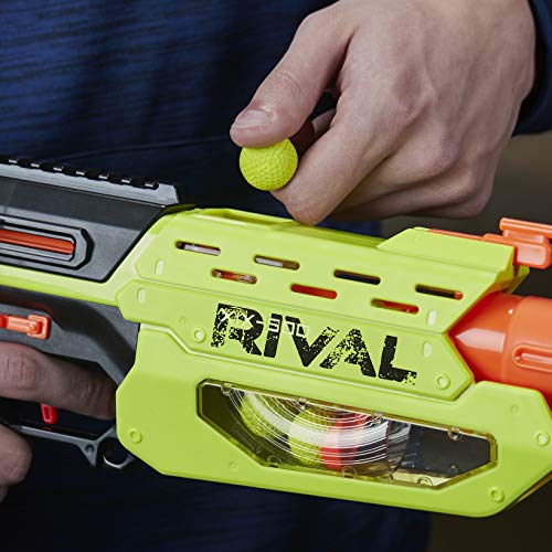 NERF Lançador Rival Mercury XIX 500 - E3533 - Hasbro - Recomendado para +14 anos, Verde e preto