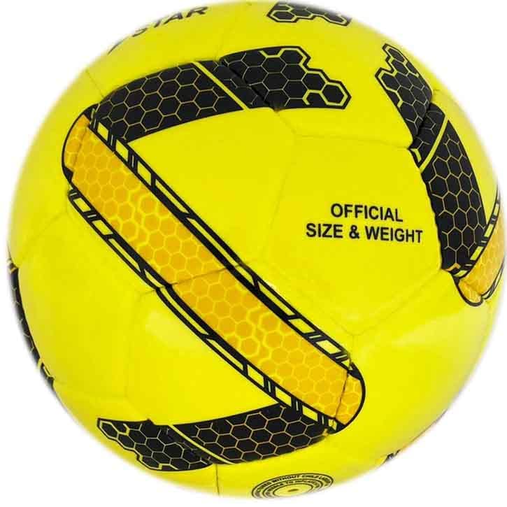 RABRO Football, Football Size 4, Star Soccer PVC Football/Recreational