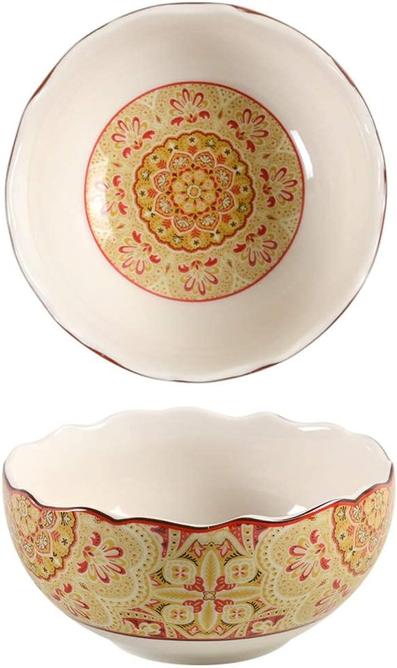 222 Fifth Lyria Saffron Soup Cereal Bowl