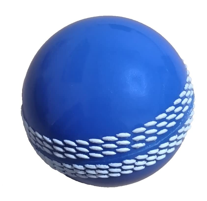 Image of TIMA Synthetic Cricket Ball Poly Hard Cricket Balls - Indoor & Outdoor Training Cricket Ball for Coaching Practice (Blue Pack of 1)