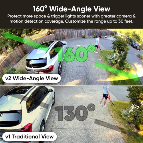 WYZE Floodlight Camera v2, 2K HD Outdoor Security Camera with 2800 Lumens - image 5