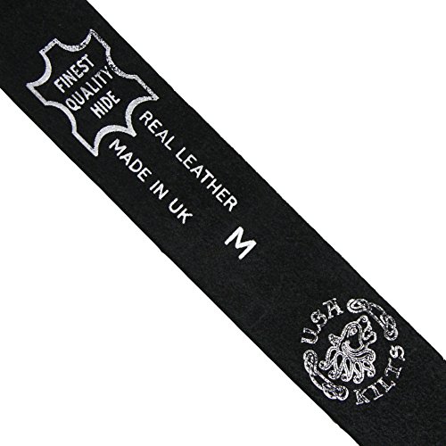 Men's 1.5" Celtic Knot Embossed Leather Belt Fits Waist Sizes 29" - 54"4