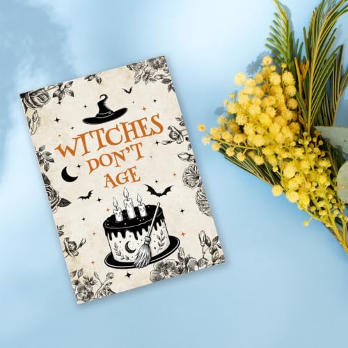 GVMGVM Funny Witch Halloween Birthday Card for Best Friend - image 6