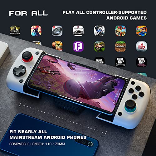 Gamesir X3 Type-C Mobile Game Controller For Android Phone(110-179Mm) With Cooler Fan - Cloud Gaming: Support Xbox Game Pass, Stadia, Geforce Now, Steam, Playstation - Plug And Play Gamepad #TOP1