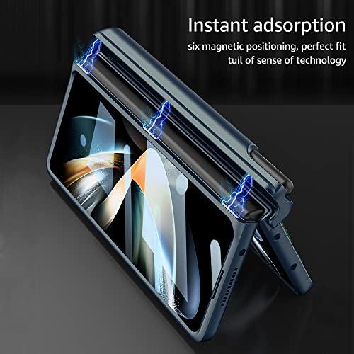 Coque de protection premium pour Samsung Z Fold 5 avec charnière magnétique robuste - 4