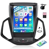 CAMECHO [8-Core 4+64G] Android 15 Carplay Autoradio per Ford EcoSport (2013-2017), Nav Wireless Carplay DSP, schermo da 9,7'' Stereo Android Auto Bluetooth 5.0 RDS/FM WiFi Mirror Link + Telecamera