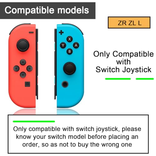 ZHUROUPU Zl Zr L Buttons Flex Cable Replacement Compatible with for Nintendo Switch Joy-Con Controller, Button Key Ribbon Replacement Part with Repair Kit (7Pcs) (Zl/Zr/L)