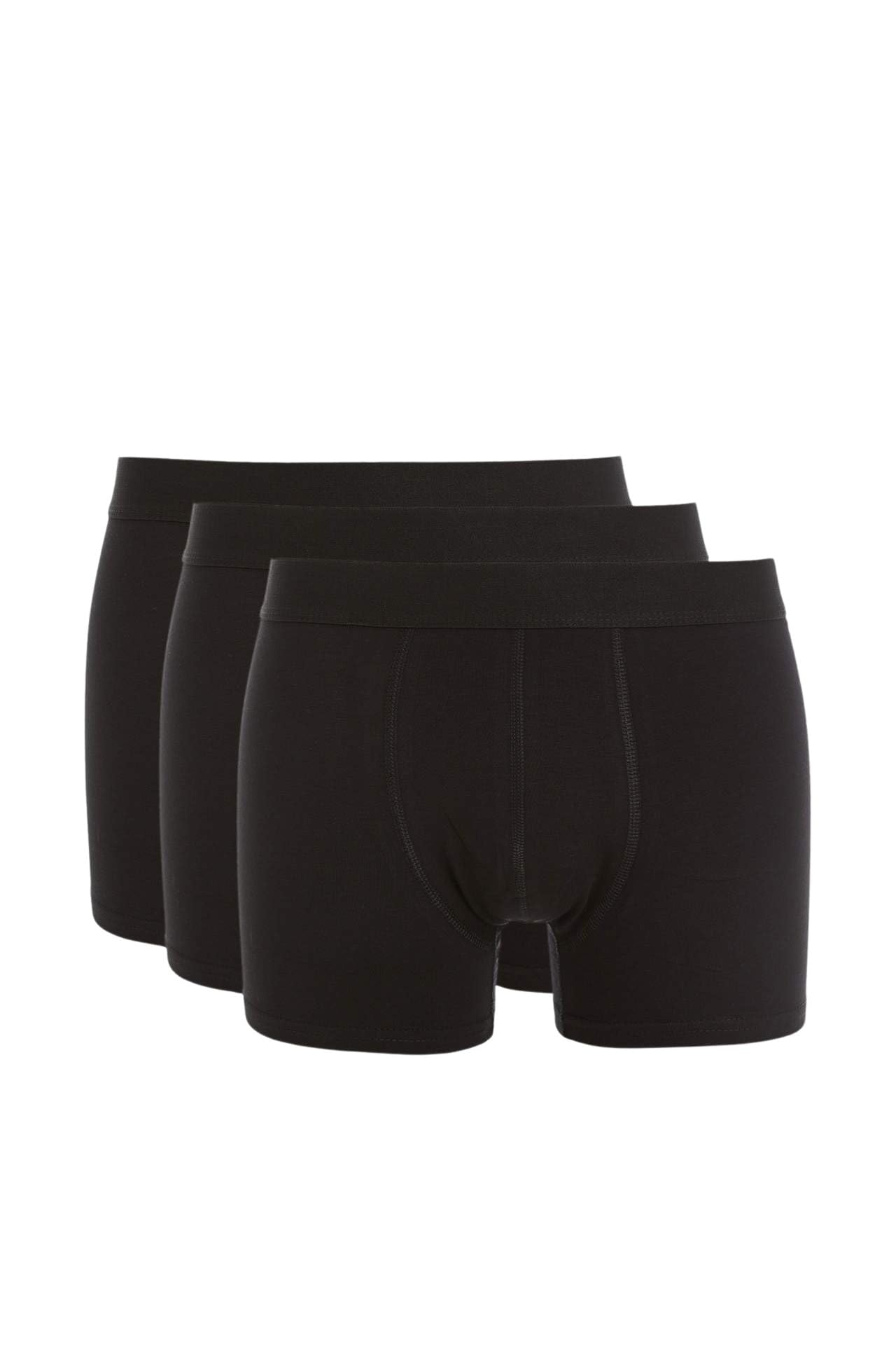 Erkek Esnek Kumaş Standart Kalıp 3'lü Boxer