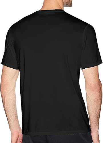 Miniatura 2 de Men Guys Shirt Round Neck Short-Sleeve Tee Top Custom Tees Clothes