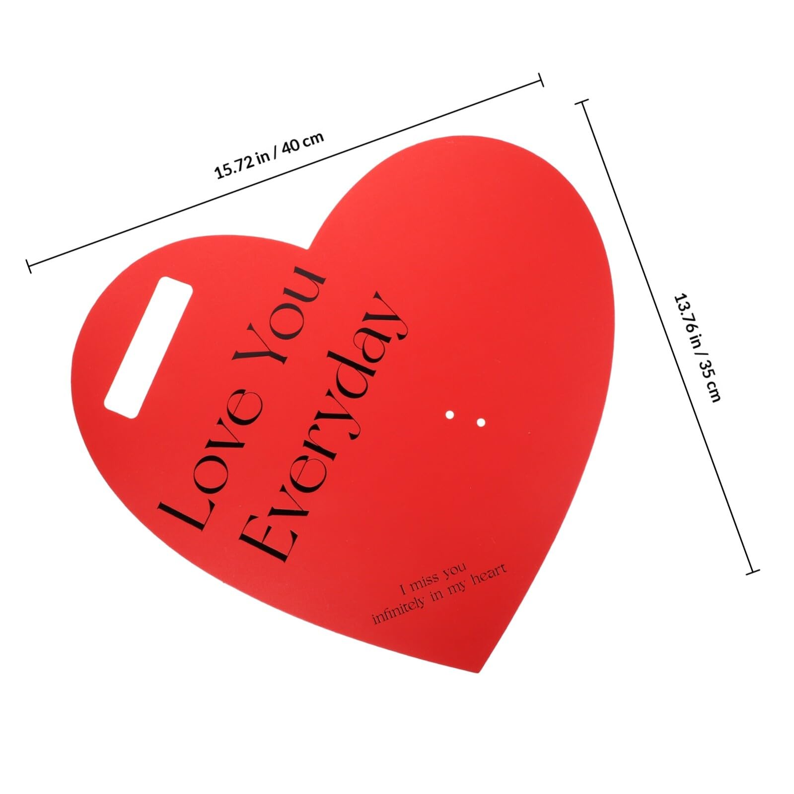 MAGICLULU Papel para Envolver Flores Rosas 20 Piezas Rojo Tarjetas en Forma de Corazón, Caja para Ramo de Floristería, Material de Embalaje para San Valentín y Regalos Románticos