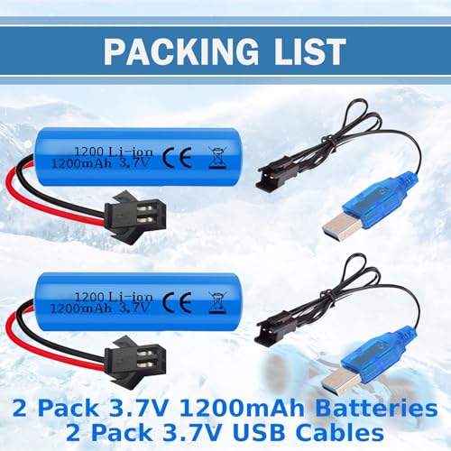 Image of 3.7V USB Charger Cable with SM-2PIN Plug Universal Compatible RC Car RC Plane RC Tank RC Boat and Other Remote Control Toys for 3.7V Lipo Battery USB Charger with Battery Protection (4)