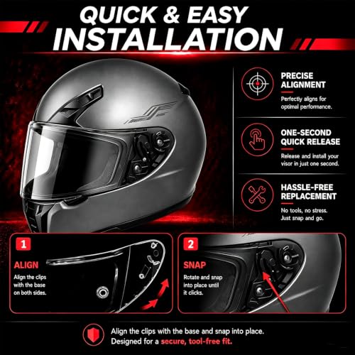 Image of PSLER CWR-1 Visor- RF-1200 Visor X14 Face Shield Replacement for CWR-1 RF 1200 X-Spirit NXR Z7 X14 NX NZ,Deep Blue
