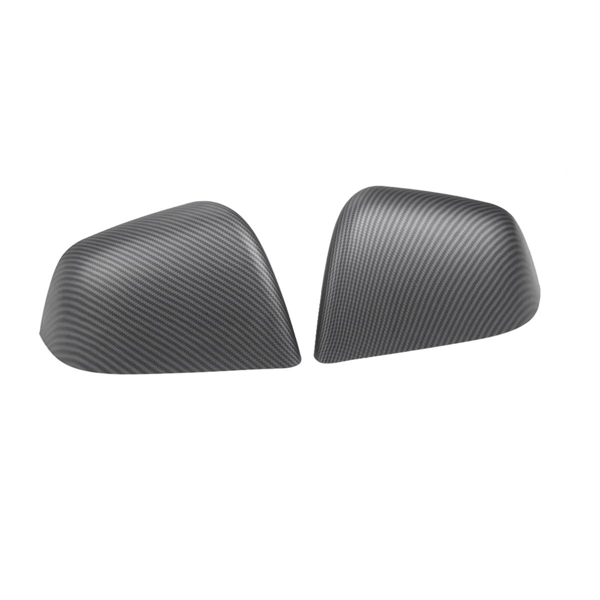 2 copri specchietti in vera fibra di carbonio compatibili con gli specchietti Tesla Model Y 2020-2023, stile sportivo, specifici for il veicolo, montaggio preciso