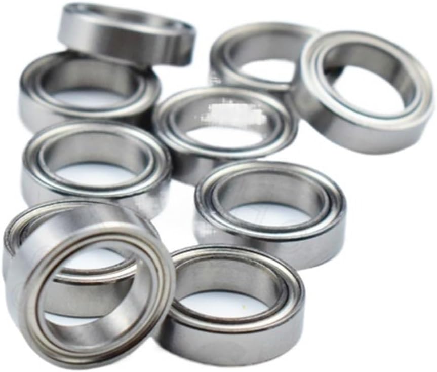 Bearing 20pcs 6700ZZ 10 * 15 * 4(mm) Chrome Steel Metal Sealed High Speed Mechanical Equipment Parts