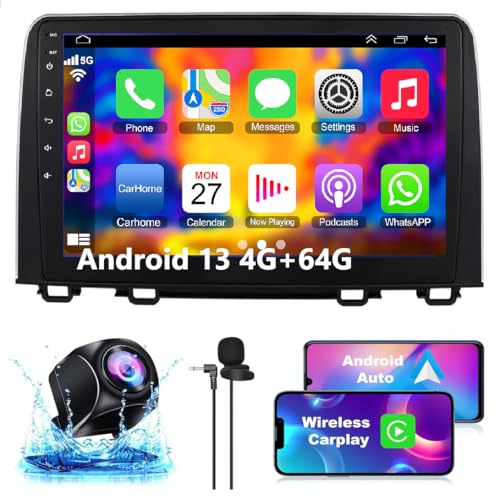 9 Inch HD Touch Screen Android 13 Stereo Car Radio...