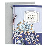 Hallmark Birthday Greeting Card to Son (Flowers)