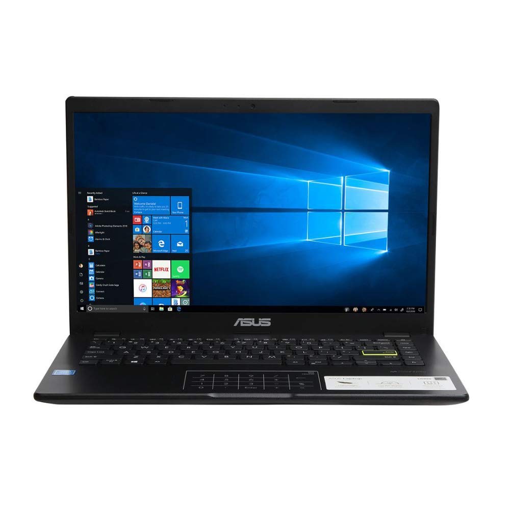 ASUS (Upgraded) E410 Intel Celeron 4GB 128GB eMMC 14-inch Full HD LED Display Win 10 S Laptop