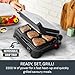 Tefal SuperGrill 3in1 XL, Indoor Grill, BBQ, Oven Style, Panini, Adjustable Temperature, XL Surface, Dishwasher Safe, Non Stick Plates, Stainless Steel, GC520DG1