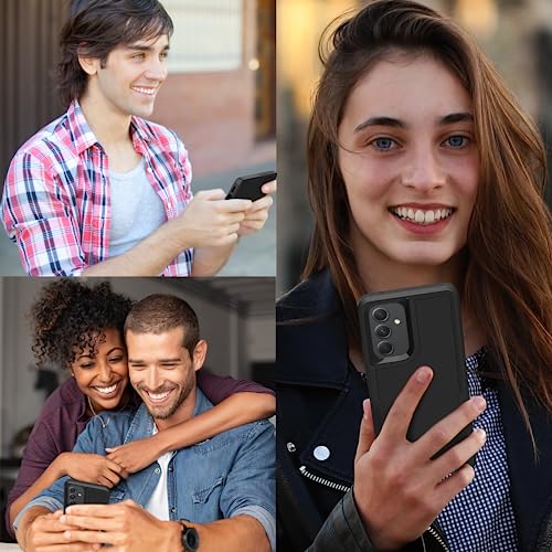 Image of CBUS Grip Case Cover Compatible with Samsung Galaxy S24 Plus (S24+) Black - Drop Tested Protection