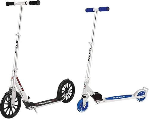 Miniatura 1 de Razor - Patinete A6 para niños de 8 años en adelante, manillar extra alto y cubierta más larga, ruedas de uretano de 10 pulgadas, tecnología