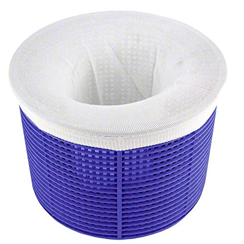 Kyerivs Pool Skimmer Socks Calze salvaschermo a Rete Ideali per filtrim,Calzini da Skimmer per Piscina, Durevole Elastico Nylon Tessuto Filtri di Nuoto di Piscine, Bianco (20 Pezzi)