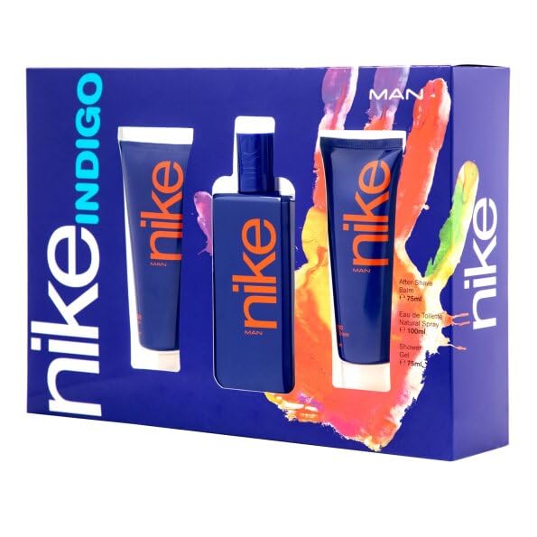 NIKE - Indigo Colonia 100 ml + Gel de Baño 75 ml + After Shave...