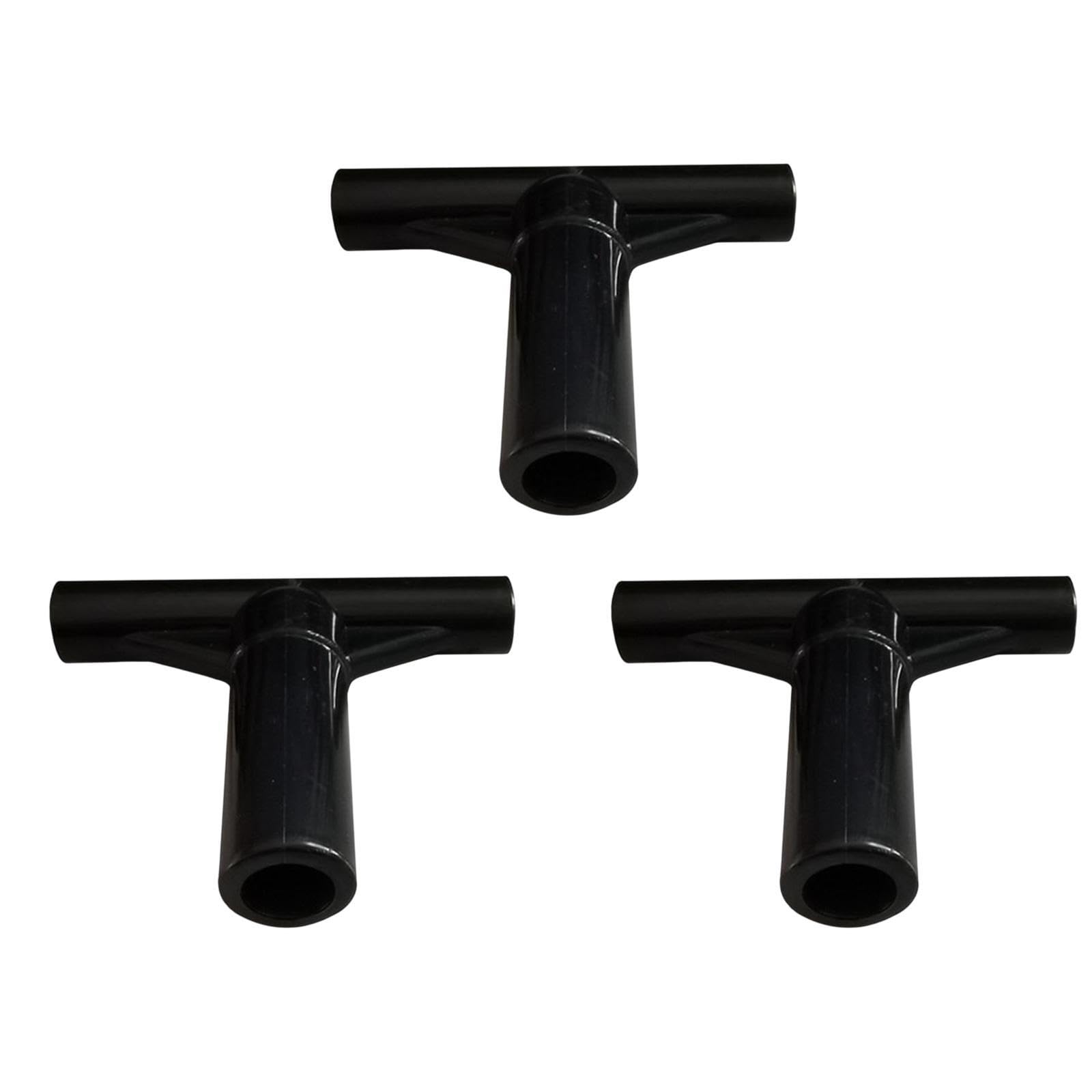 3 Pieces Trampoline Enclosure Pole End Caps Fittings for Park Garden Outside| Sports Equipment | Outdoor Sports Gear | Exercise Gear-image-18