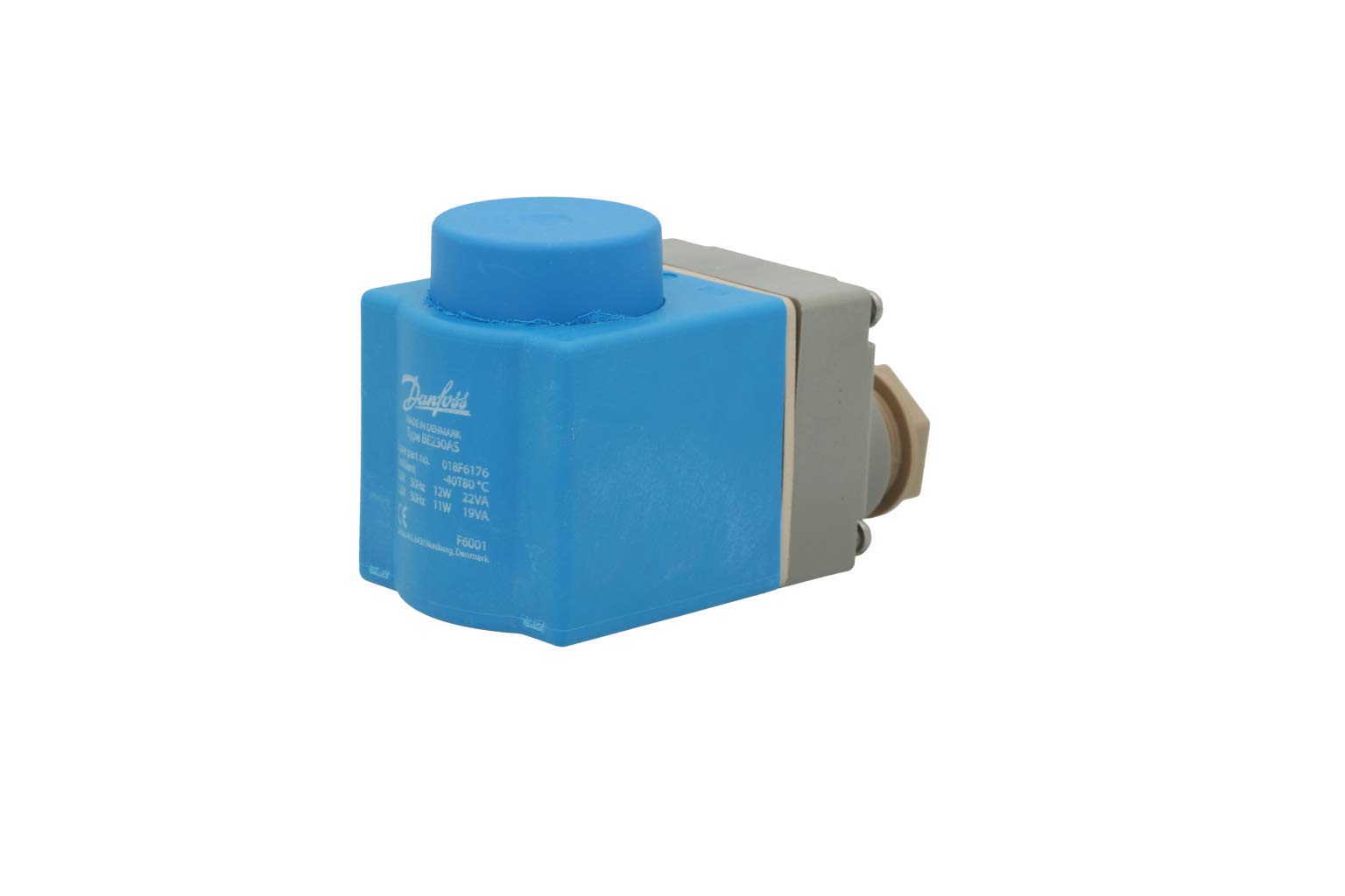 Danfoss 018F6701 BE230AS Spule für Elektromagnetische Ventile 220/230V 50Hz 12W IP67