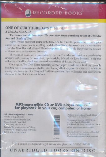 One of Our Thursdays is Missing 1449854680 Book Cover