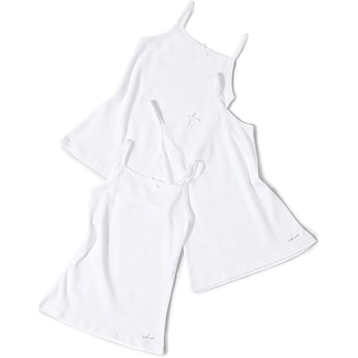 Jockey Girls Combed Cotton Camisole Pack of 3