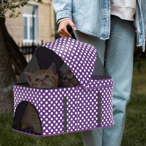 Image of Magshion 3-in-1 Foldable Pet Stroller for Small to Medium Dogs and Cats