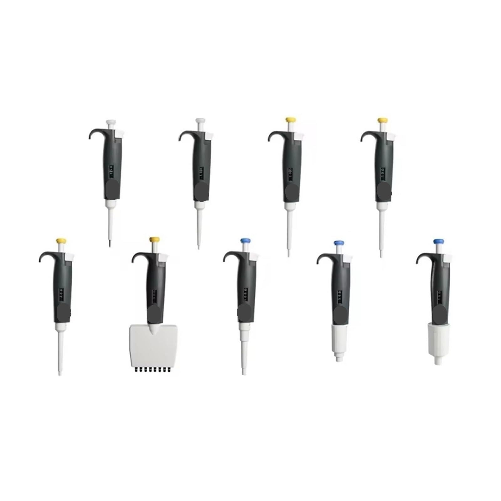 Pipetas Pipetas De Transferencia, 1 Pieza Pipeta Laboratorio Digital Ajustable Automático Plástico Química,Laboratorio(SPIP-2.5μL)