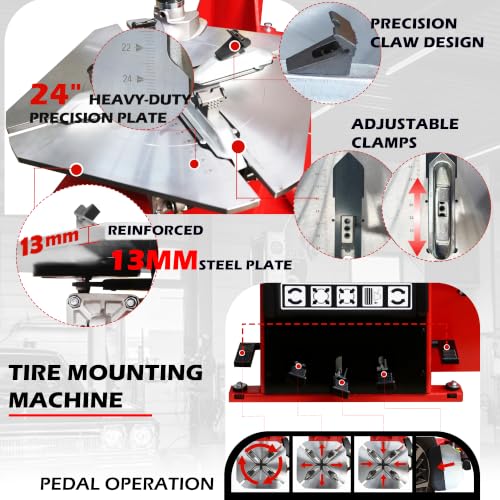 MEMMAREX Tire Machine and Balancer Combo