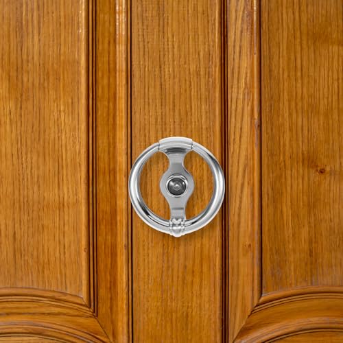 Aldaba de puerta para seguridad del hogar y entradas vintage marca OUNONA 7