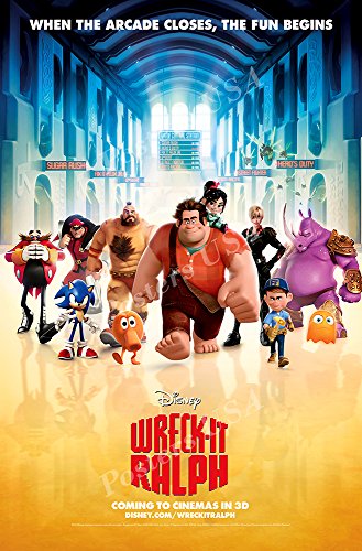 Poster USA - Disney Classics Wreck It Ralph Poster GLOSSY FINISH - DISN176 (24' x 36' (61cm x 91.5cm))