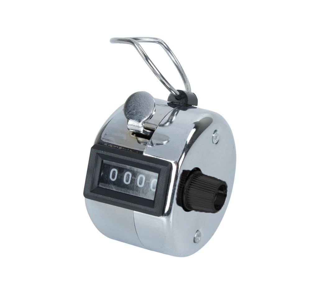 Tekzie 4 Digit Manual Mechanical Click Analog Finger Tally Counter (Pack of 1) (B0BTMQWWF5) Amazon Price History, Amazon Price Tracker