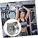 TOBBOMEY Stainless Steel Groove Pulley Block Load Bearing Single Pulley Home Supplies for Lifting Sliding Cables Excellent Craftsmanship Flexibility for Fitness Climbing Industrial Use