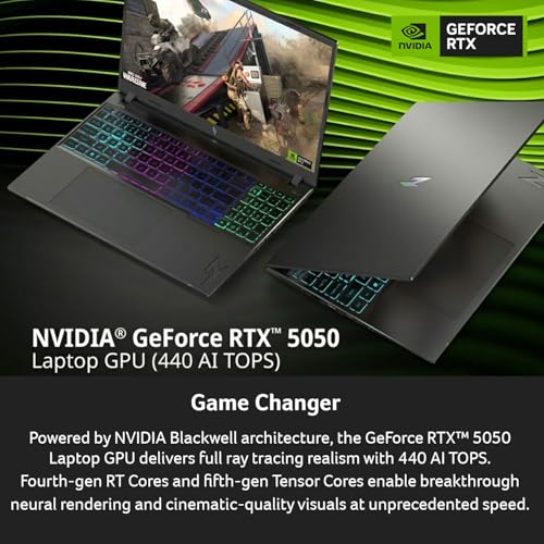 Image of Acer Nitro V Gaming Laptop | Intel Core 5 Processor 210H | NVIDIA GeForce RTX 5050 Laptop GPU | 16 inch WUXGA IPS 165Hz Display | 8GB DDR5 | 512GB Gen 4 SSD | Wi-Fi 6 | Backlit Keyboard | ANV16-I31-54PT