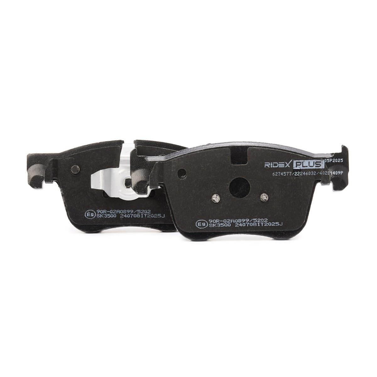 RIDEX PLUS 402B1409P Juego de pastillas de freno Delantero Compatible con CITROËN C4 II Grand Picasso DA, DE