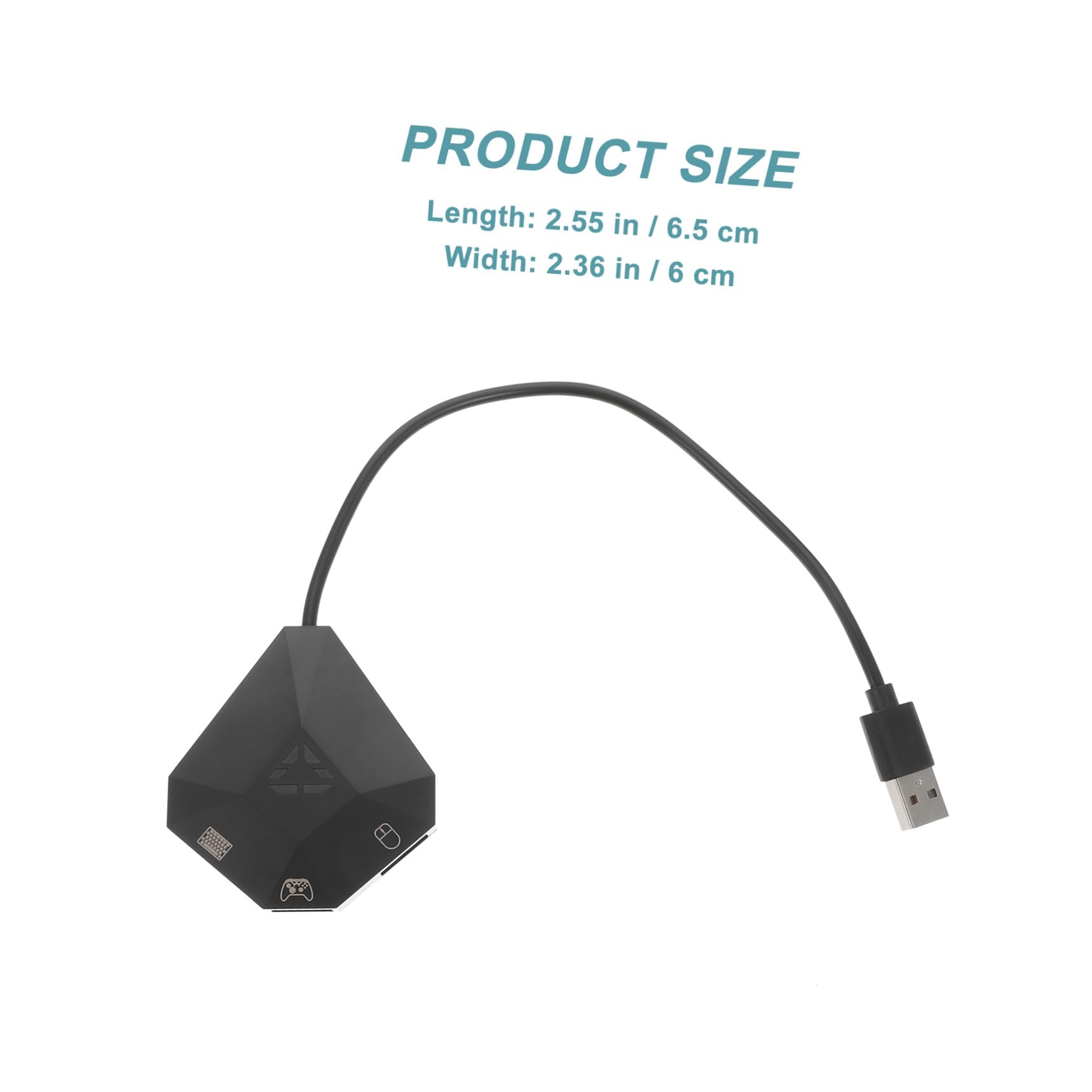 convertitore di mouse e tastiera adattatore accessori per console di gioco tastiere controller convertitore per console di gioco portatile controllore topo maneggiare AbS