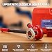 Pipe Threader Ratchet Kit， Manual Ratcheting Pipe Threading Tool Set with 3 NPT Dies 1/2