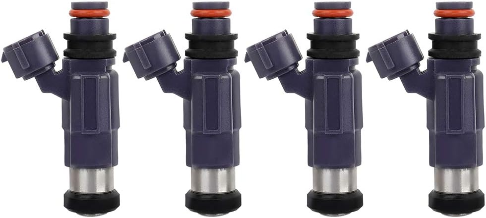SCITOO Fuel Injectors Automotive Engine 4 Holes 4Pcs Replacement For Mazda For Protege 2001-2003,For Mazda For Protege5 2002-2003