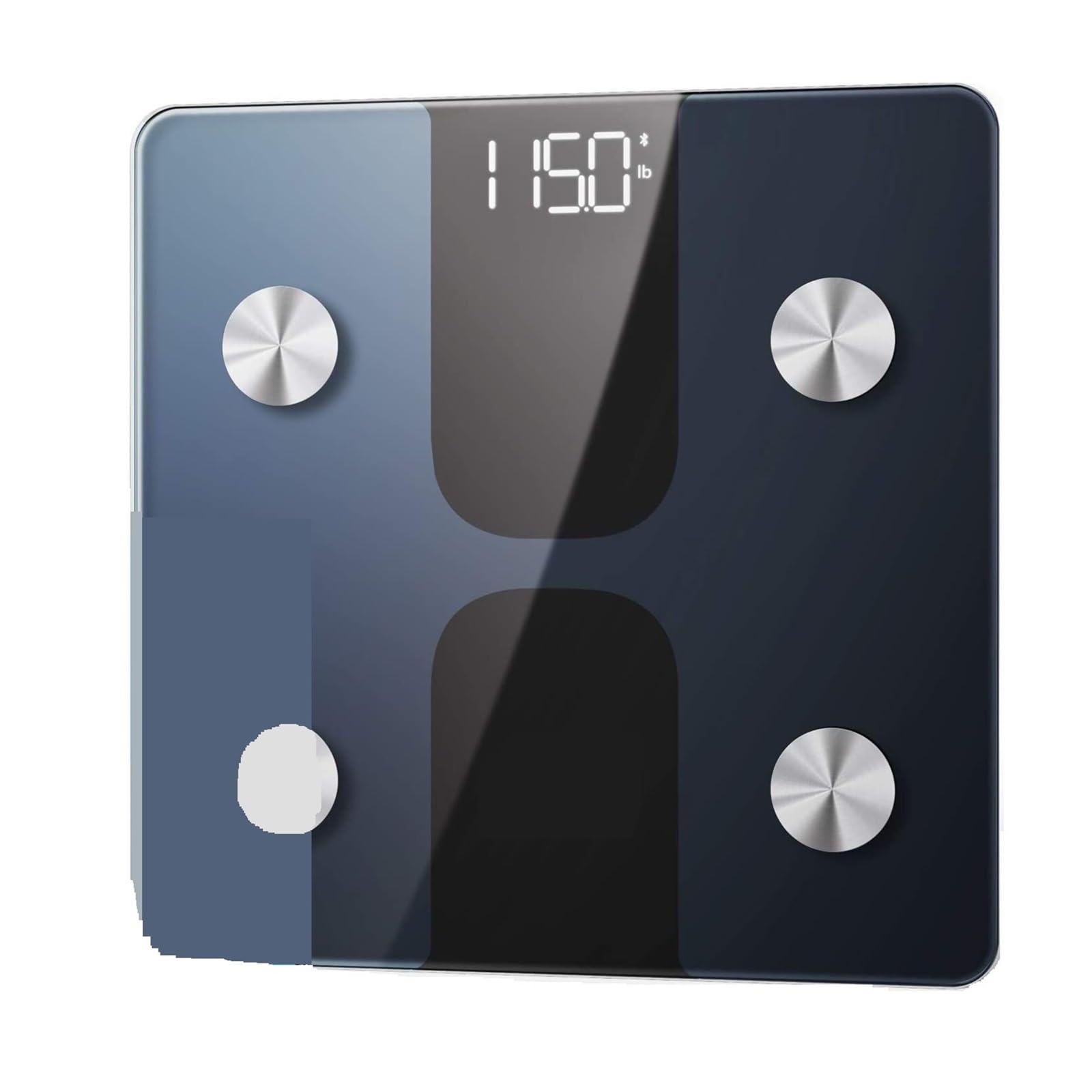 Bilancia Intelligente Con For Grasso Corporeo Bluetooth Pesapersone Digitale Wireless 12 Misurazioni Peso/grasso Corporeo/BMI Fitness Preciso E Facile Da Leggere